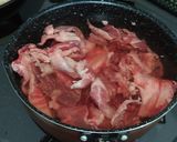 灰汁で困らない牛筋の下茹で作り方1写真