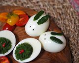 スピルリナのグリーンデビルドエッグ作り方5写真