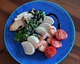 簡単スピルリナ入ドレッシング温野菜サラダ作り方4写真