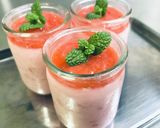 いちごジャムで簡単ぷるぷるプリン作り方10写真