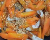 にんじんとちくわ炒め作り方4写真