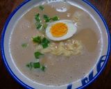 オーツミルク入りミルク味噌ラーメン作り方5写真