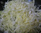 貧乏飯☆キャベツ丼作り方1写真