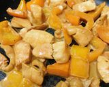 鶏肉とパプリカのマスカルポーネソース炒め作り方3写真