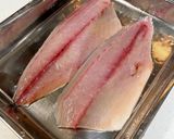 フクラギの唐揚げ香味ソースがけ魚の駅生地作り方2写真
