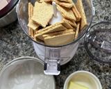 アメリカレシピ※スモア・チーズケーキ作り方1写真
