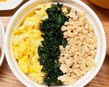 取り分け・幼児食｜三色鶏そぼろ丼作り方6写真