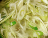 寒い時はこれ★焼き白ネギ生姜うどん作り方3写真