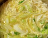 寒い時はこれ★焼き白ネギ生姜うどん作り方4写真