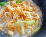 寒い時はこれ★焼き白ネギ生姜うどん作り方5写真