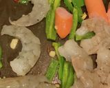 エビとピーマンのピリ辛パスタ作り方3写真