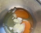 アサリ卵とじ　キムチあんかけ作り方3写真