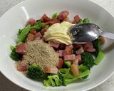ブロッコリーとベーコンのオープンサンド作り方4写真