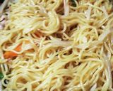 お昼は焼きそば♪モヤシ多めで！ソース味作り方10写真