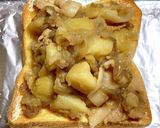 肉じゃがＤＥオープンサンド作り方4写真