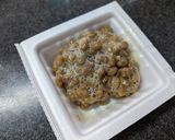 5分で！お手軽おつまみ♡納豆きなこ海苔作り方1写真