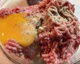 我が家のキャベツ＋チーズインメンチカツ☆作り方3写真