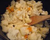 枝豆入りカリフラワースープ作り方1写真