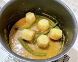 お手軽♪冷凍里芋とインゲンの胡麻味噌煮作り方5写真