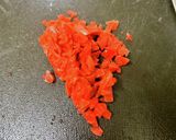 オクラときゅうりのカリカリ梅和え作り方1写真