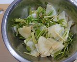 だいこんとせりの胡麻和え作り方4写真