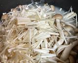 豚こまきのこの炊き込みご飯☆作り方3写真