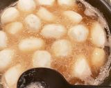 里芋とイカの煮つけ作り方7写真
