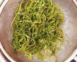 切り昆布と 長ネギ きのこの炊き込みご飯作り方2写真