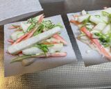 長芋＆豆苗＆人参のかき揚げ作り方3写真
