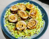 豚バラ肉チーズ巻き キャベツも美味い作り方5写真
