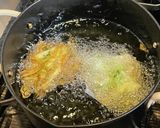 長芋＆豆苗＆人参のかき揚げ作り方4写真