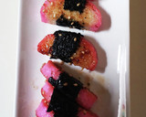 かまぼこが…余ったから海苔で焼いてみた♡作り方4写真