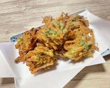 長芋＆豆苗＆人参のかき揚げ作り方6写真