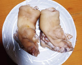 圧力鍋で豚足のとろとろ煮作り方1写真