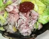 簡単！白菜と豚コマケチャップしょうゆ炒め作り方2写真