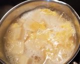こうや豆腐の卵とじ作り方2写真