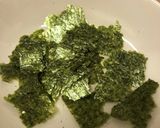 春菊とえのきの胡麻海苔和え作り方2写真