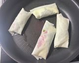 豚チーズ春巻き作り方2写真