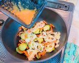 レンジでも可能！簡単！ごま油香る味噌炒め作り方4写真