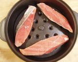 磁性鍋で作る簡単、鮭作り方1写真