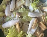 キムチスープでほうとう煮作り方3写真