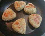 余ったご飯をたぬき焼おにぎりにします作り方9写真