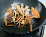 セコガニのヤンニョム炒め作り方16写真