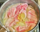 豚バラ肉と大根の味噌煮作り方3写真