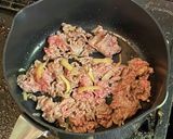 赤こんにゃくと牛肉の炒め煮作り方5写真