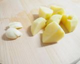 簡単♪手羽元とじゃがいものトマトソース煮作り方1写真