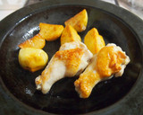 簡単♪手羽元とじゃがいものトマトソース煮作り方4写真