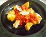 簡単♪手羽元とじゃがいものトマトソース煮作り方5写真
