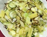 胡瓜とキャベツと沢庵の塩昆布和え作り方10写真