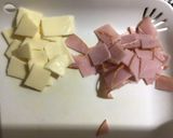 チーズ入り美味しいスクランブルエッグ　作り方1写真
